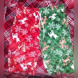 Rudolph the Rednosed Reindeer Long Fleece Pants